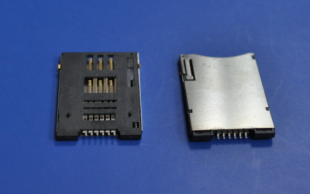 H:1.85MM 6PIN PUSH SIM卡座_電子元器件_世界工廠網